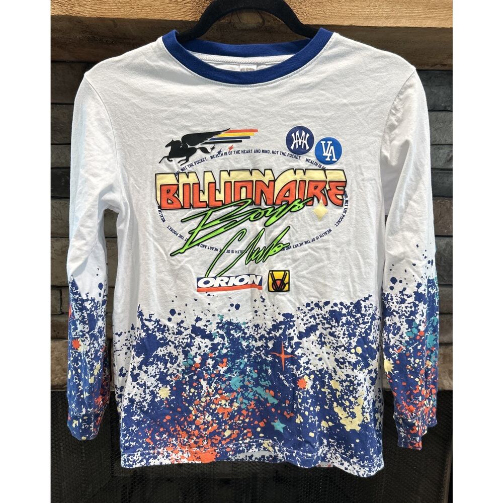 YOUTH Billionaire Boys Club Pegasus Long Sleeve T Shirt Size 9 / 10 *C9
